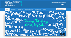 Desktop Screenshot of enchantmenttheatre.org
